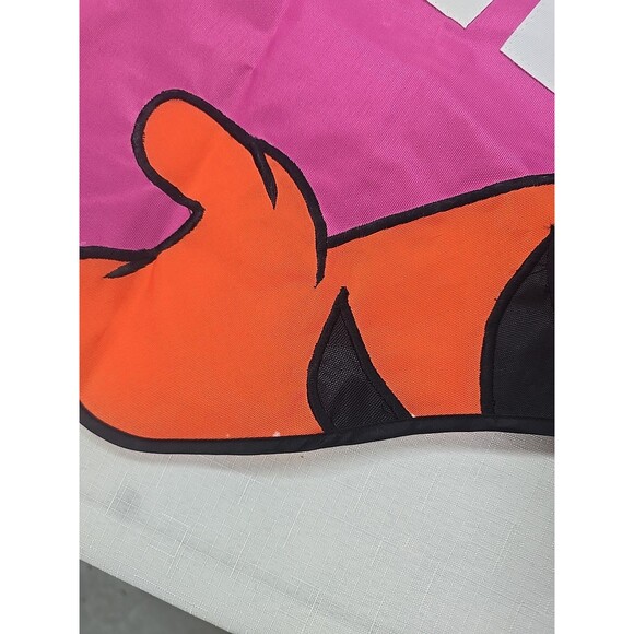 Vintage Lawn Garden Flag Tigger Valentines Be Mine Hearts - Picture 4 of 10